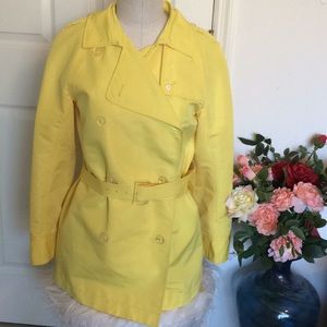Isaac Mizrahi for target yellow jacket size small